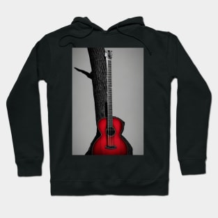 Acoustic Guitar Tree Of Life Guitar Player Nature Guitarist Hoodie